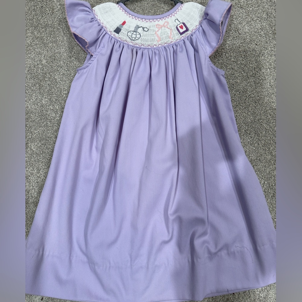 Ruth and Ralph smocked dress